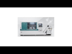 Dual Head Inclined Bed CNC Horizontal Lathe Machine With 12 Station Servo Turrets